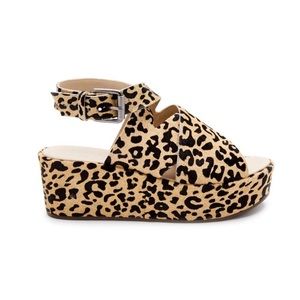 Matisse Runaway Leopard platforms